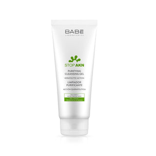 Babe Stop Akn: Purifying Facial Cleansing Gel - Control Acne, Deep Cleanse & Maintain Clear Skin (200ml/6.76 fl oz) - Glamourous Grace