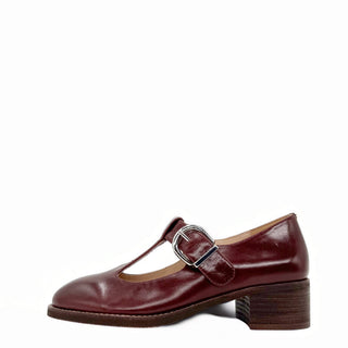 Trapper Leather Mary Janes - Glamourous Grace