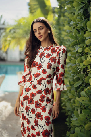 Shiri Dress- Poppies