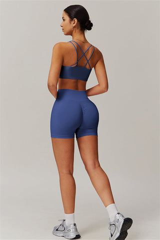 The Nova Pulse Sports Bra Shorts 2-Piece Set