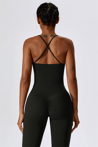 The Lily Belle Sports Bra Flared Leggings 2-Piece Set