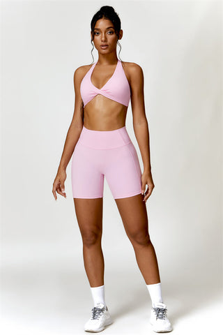 Evie Eden Sports Bra Shorts 2-Piece Set
