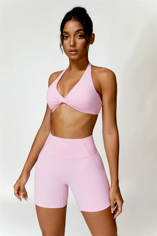 Evie Eden Sports Bra Shorts 2-Piece Set