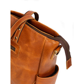 Luxury Kodiak Tote - Tan - Glamourous Grace