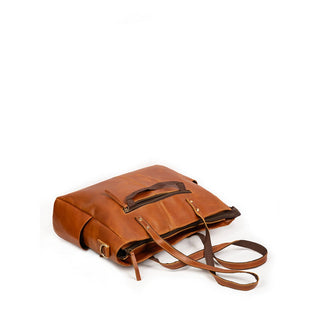 Luxury Kodiak Tote - Tan - Glamourous Grace