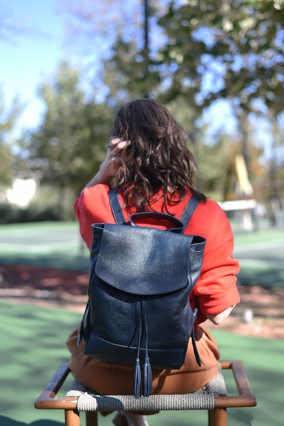 Tassel Backpack