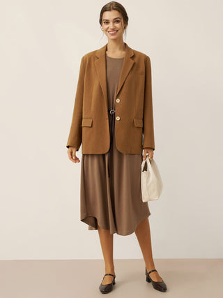 Lyocell Linen Tailored Blazer CASSIDY - Glamourous Grace