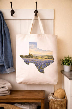 Texas Bluebonnet Tote Bag