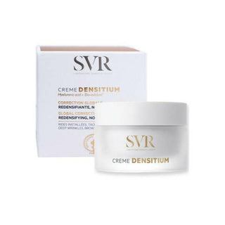 SVR Densitium Anti-Aging Face Cream - Hydrating, Wrinkle Reduction & Skin Discoloration Treatment with Hyaluronic Acid & Peptides - Glamourous Grace