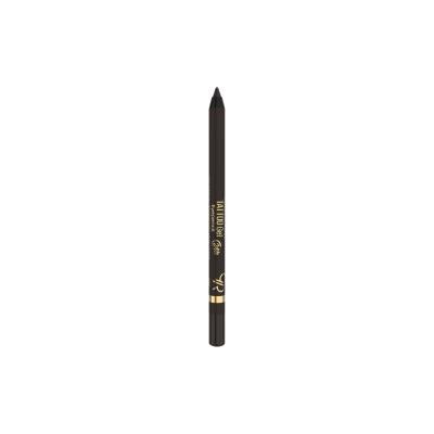 Golden Rose Tattoo Gel Eyeliner 102 - Waterproof, Smudge-Proof, Vegan Long Lasting Eye Pencil for Intense Definition - Glamourous Grace