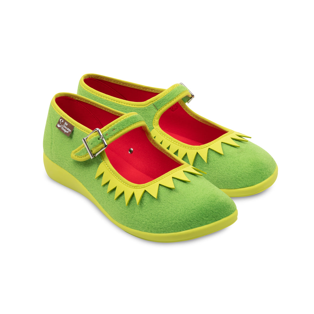The Frog  Women's Mary Jane Flats - Glamourous Grace