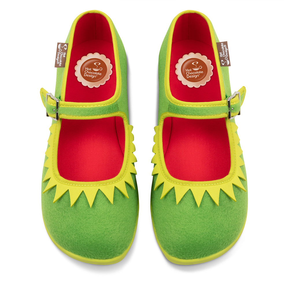 The Frog  Women's Mary Jane Flats - Glamourous Grace