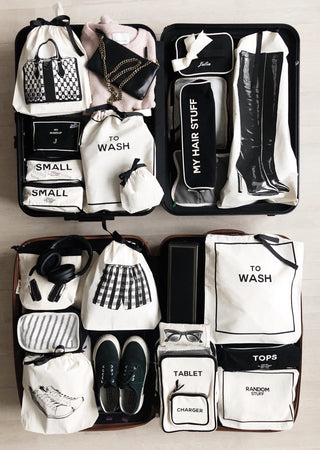 To Wash Laundry Bag – Cream - Glamourous Grace