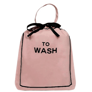 To Wash Laundry Bag – Pink/Blush - Glamourous Grace