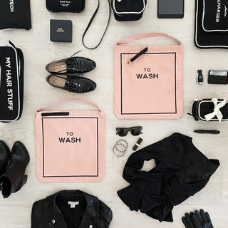 To Wash Laundry Bag – Pink/Blush - Glamourous Grace