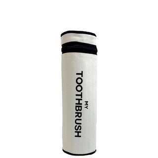 Toothbrush Travel Case – Cream - Glamourous Grace