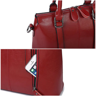 Top Grain Leather Shoulder Bag For Women Stylish Leather Tote Bag Women's Leather Crossbody Bag Christmas Gifts For Her SX218