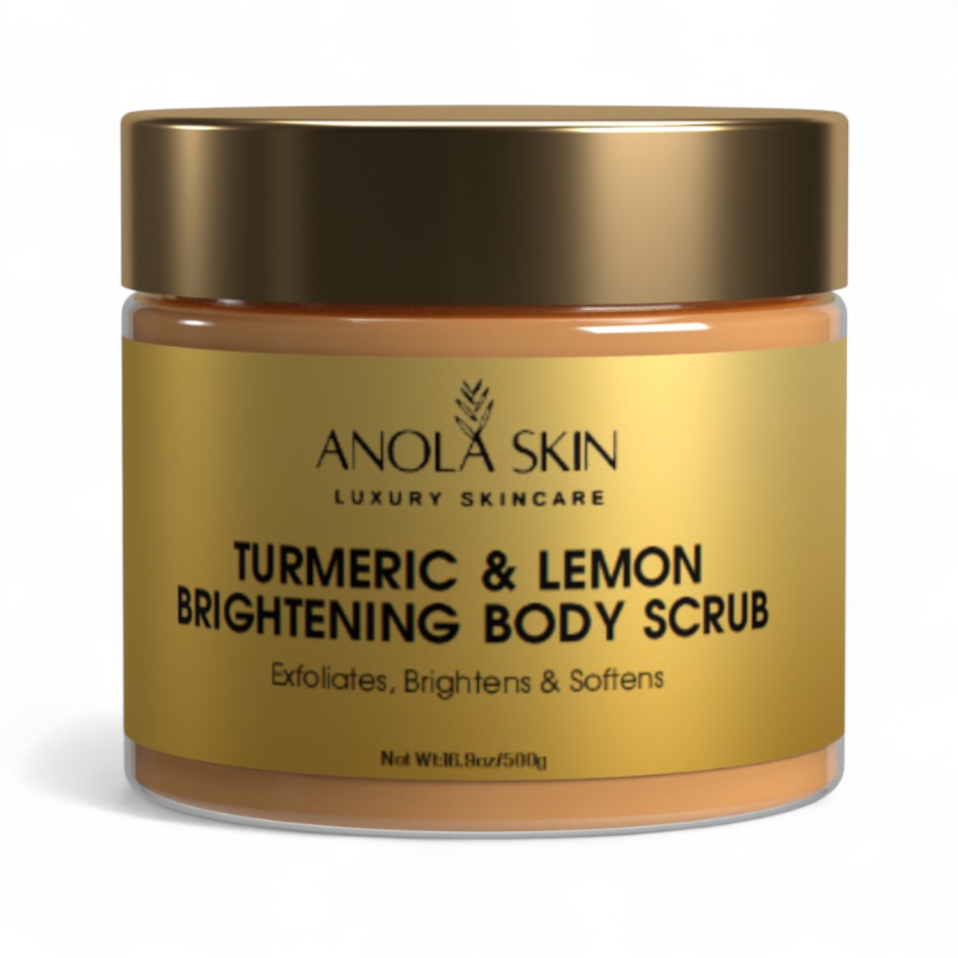 Turmeric & Lemon Brightening Body Srub (500ML)