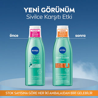 Nivea Derma Skin Clear Anti-Acne Facial Toner - Salicylic Acid (BHA) & Niacinamide - Pore Cleansing, Oil Control, and Skin Revitalizing Toner for Acne-Prone & Oily Skin - Glamourous Grace