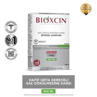 Bioxcin Anti-Hair Loss Shampoo for Oily Hair - Strengthens Hair Follicles, Prevents Hair Loss - Glamourous Grace