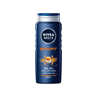 Nivea Men Sport Shampoo - Refreshing Lime Scented Hair and Body Wash for Active Men - Glamourous Grace
