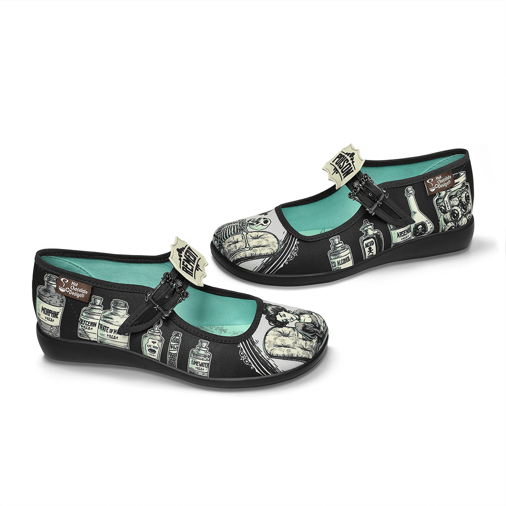 Drug Store Women's Mary Jane Flats - Glamourous Grace