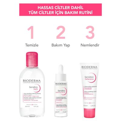 Bioderma Sensibio H2O Micellar Water for Sensitive Skin - Gentle Makeup Remover & Cleanser, Hypoallergenic & Dermatologically Tested - Glamourous Grace