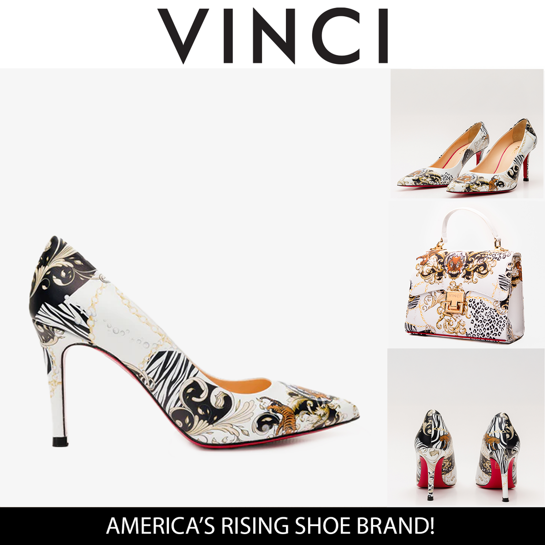 The Perugia White Leather Pump Women Shoe - Glamourous Grace