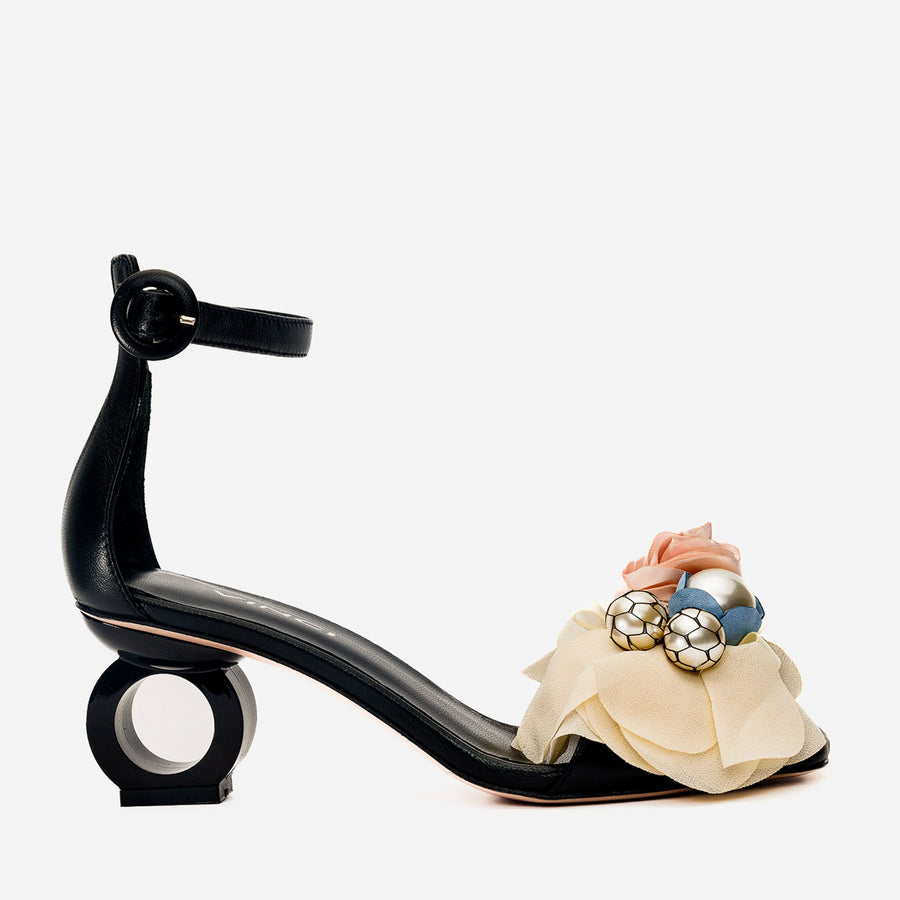The Santa Lucia Leather Women Sandal - Glamourous Grace