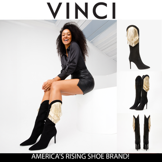 The Vienna Black Suede Leather Knee High Women Boot Final Sale!