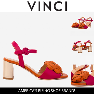 The Salerno Fuchsia Leather Women Sandal - Glamourous Grace