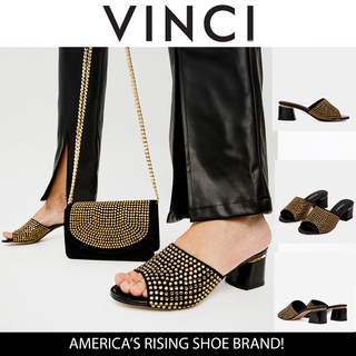 The Ailano Gold Glitter Leather Women Sandal - Glamourous Grace