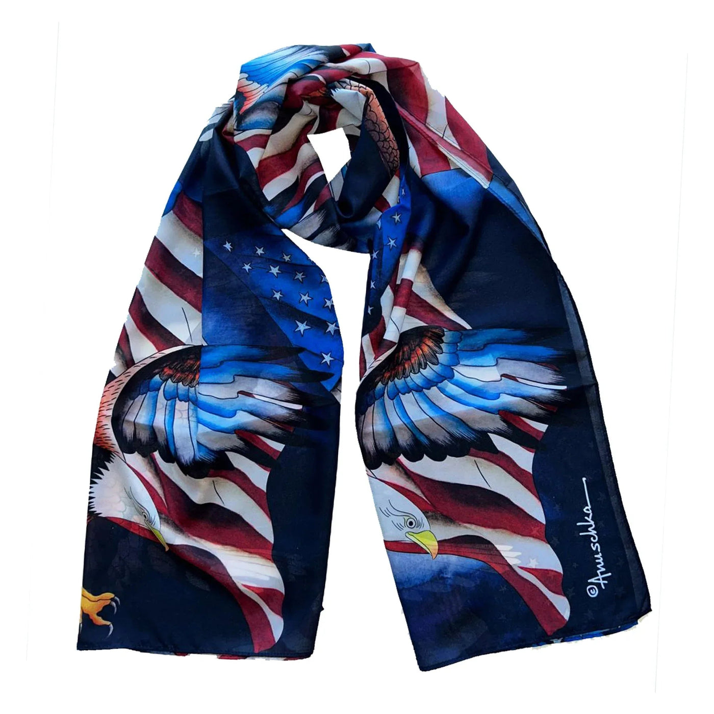 Printed Chiffon Scarf - 3300 - Glamourous Grace