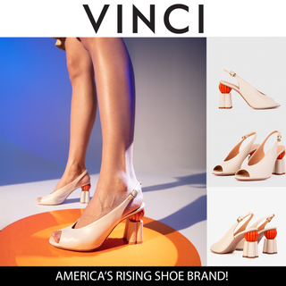 The Cimla Cream Leather Pumpkin Heel Women Sandal - Glamourous Grace