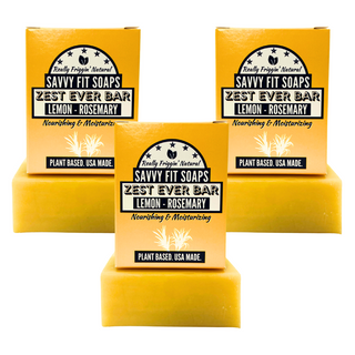 ZEST EVER BAR TRIO -  Lemon & Rosemary