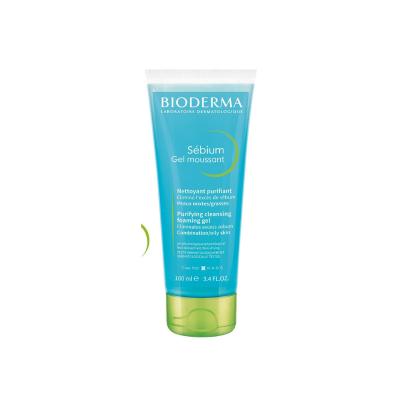 Bioderma Sebium Foaming Gel 3.38 fl oz - Gentle Daily Facial Cleanser for Oily & Combination Skin - Glamourous Grace