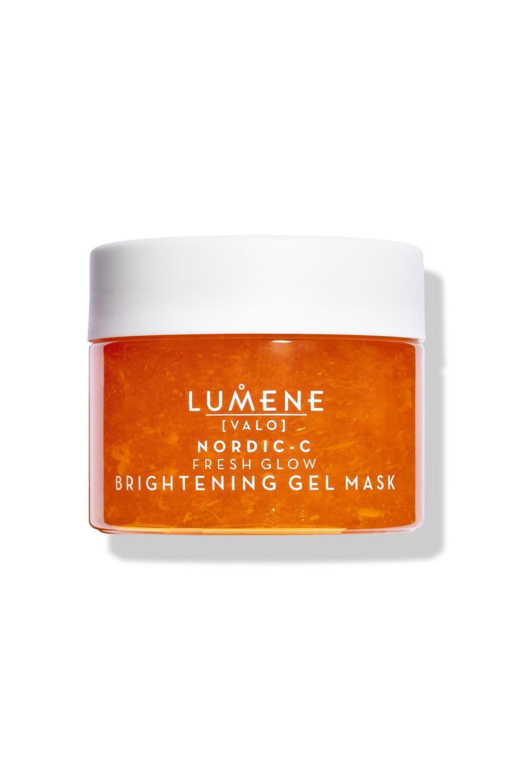 Lumene Brightening Gel Face Mask - Vegan Skincare with Cloudberry Extract & AHA Acids - Glamourous Grace
