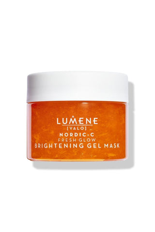 Lumene Brightening Gel Face Mask - Vegan Skincare with Cloudberry Extract & AHA Acids - Glamourous Grace