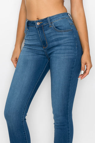 Sienna - Classic High Rise Stretch Skinny Jeans