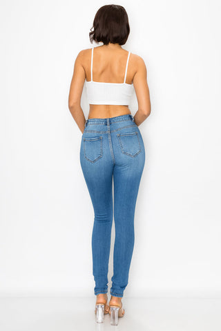 Christine - High Rise Destructed Skinny