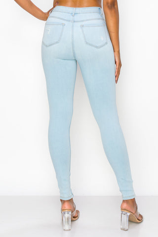 Ruby - High Rise Destructed Soft Stretch Skinny