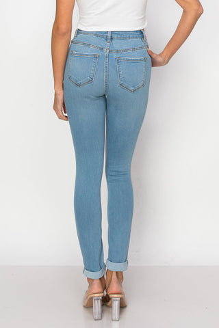 Kylie - High Rise Destroy Skinny