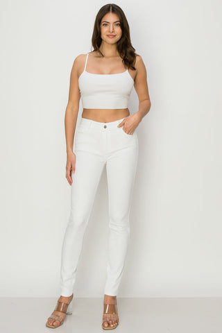 Milania - Classic Mid Rise Stretch Skinny Heavy
