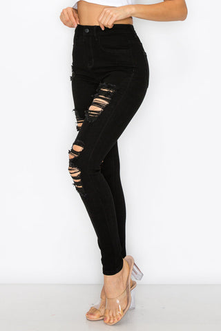 Ashley - Super High Destructed Skinny