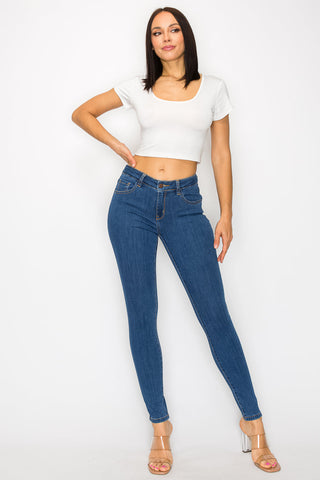 Camilla - Classic Mid Rise Stretch Skinny