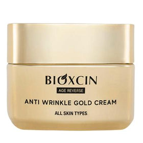 Bioxcin Anti-Aging Face Cream with Gold Particles - Luxurious Hydrating Cream for Fine Lines & Wrinkles, 1.69 fl oz - Glamourous Grace