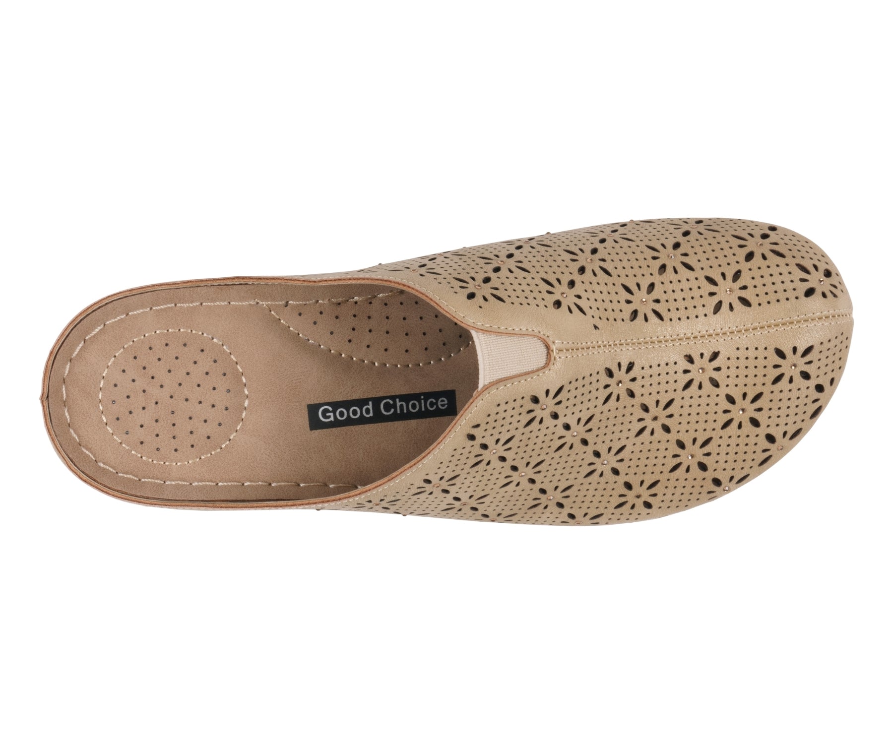 Women's Vale Biege Flat - Glamourous Grace