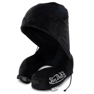 Eyeconic Flying Eyeball Hooded Ergonomic Memory Foam Travel Neck Pillow
