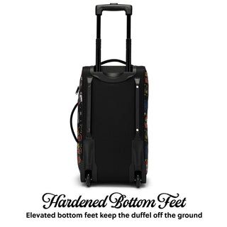 Jax Black 20" Carry-on Rolling Duffel