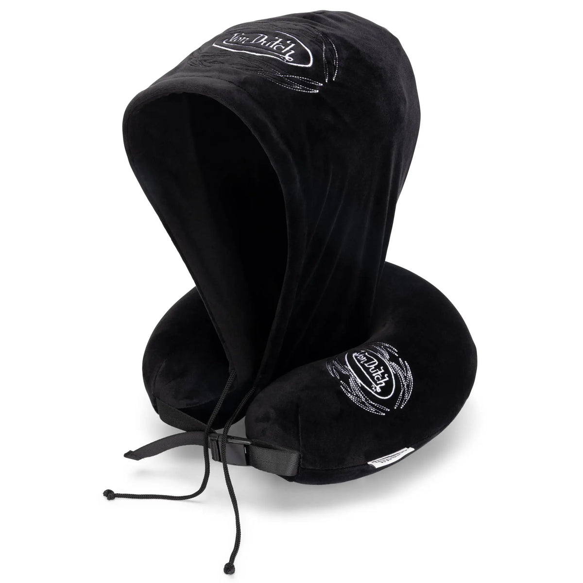 Von Dutch Pinstripe Hooded Memory Foam Pillow - Glamourous Grace